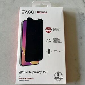 iPhone 13/13 Pro/14 ZAGG Privacy Screen Protector
